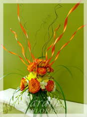 Flaming Love - Flower Arrangement