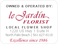 Le Jardin Florist | Local Flower Shop since 1986.